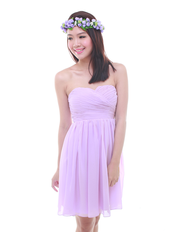 Cleo Dress in Lilac